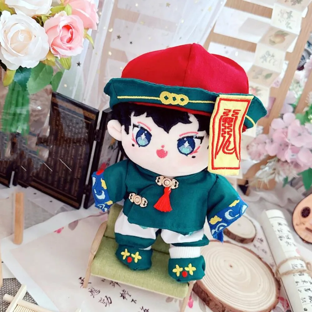 

Cosplay Halloween Cotton Doll Clothes Set Dress Up Kawaii Cotton Doll Zombie Suit Fashion Green Dolls Clothes Children's Gift