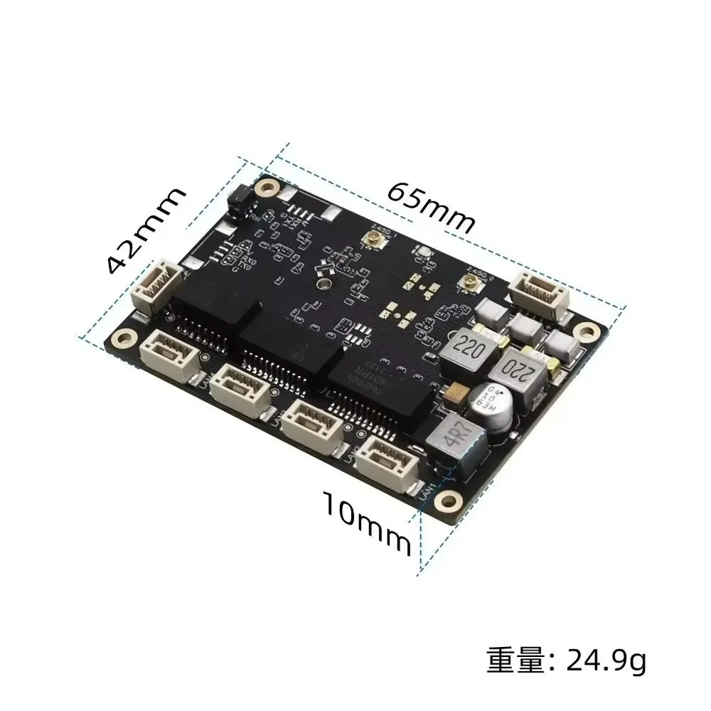 TOPes-40~85 Dual-Band Small Mini Router Module, Wireless Bridge Relay WiFi Wireless To Wired Motherboard