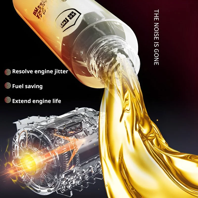 Engine Oil Antiwear Protector High Efficiency Additive Antiwear Agent Noise Suppressor Fuel Efficient Protective Agent Engine