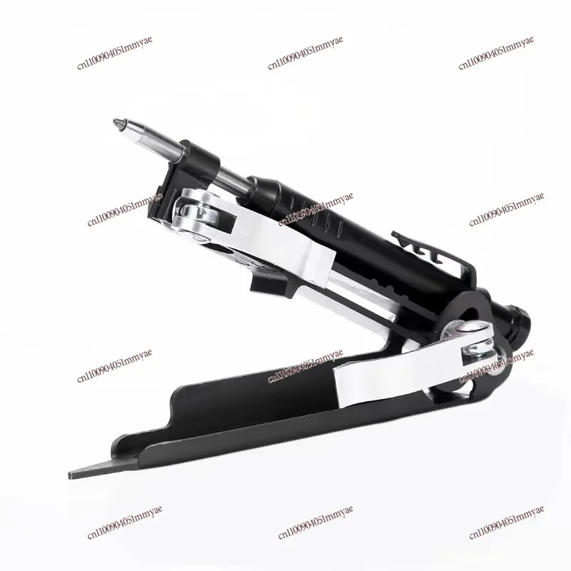 Type Picker Multifunctional Woodworking Graffiti Line Writing Tool Aluminum Alloy DIY Measurement with Deep Hole Profile