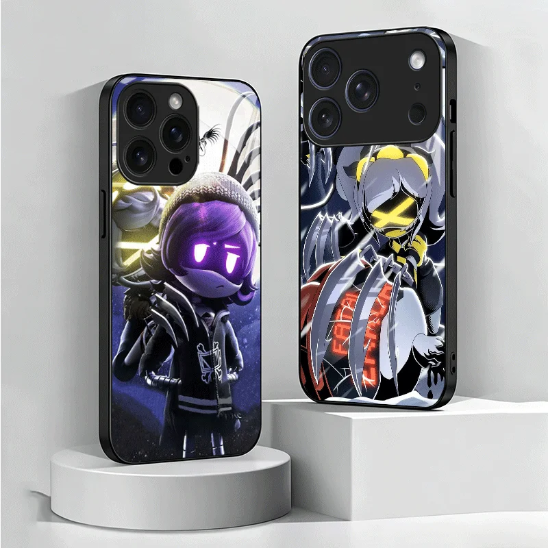M-Murder D-Drones Game Tempered Glass Phone Case for Samsung Galaxy A17 A16 A15 A14 A13 A57 A56 A55 A54 A53 A37 A36 A35 A34 A33