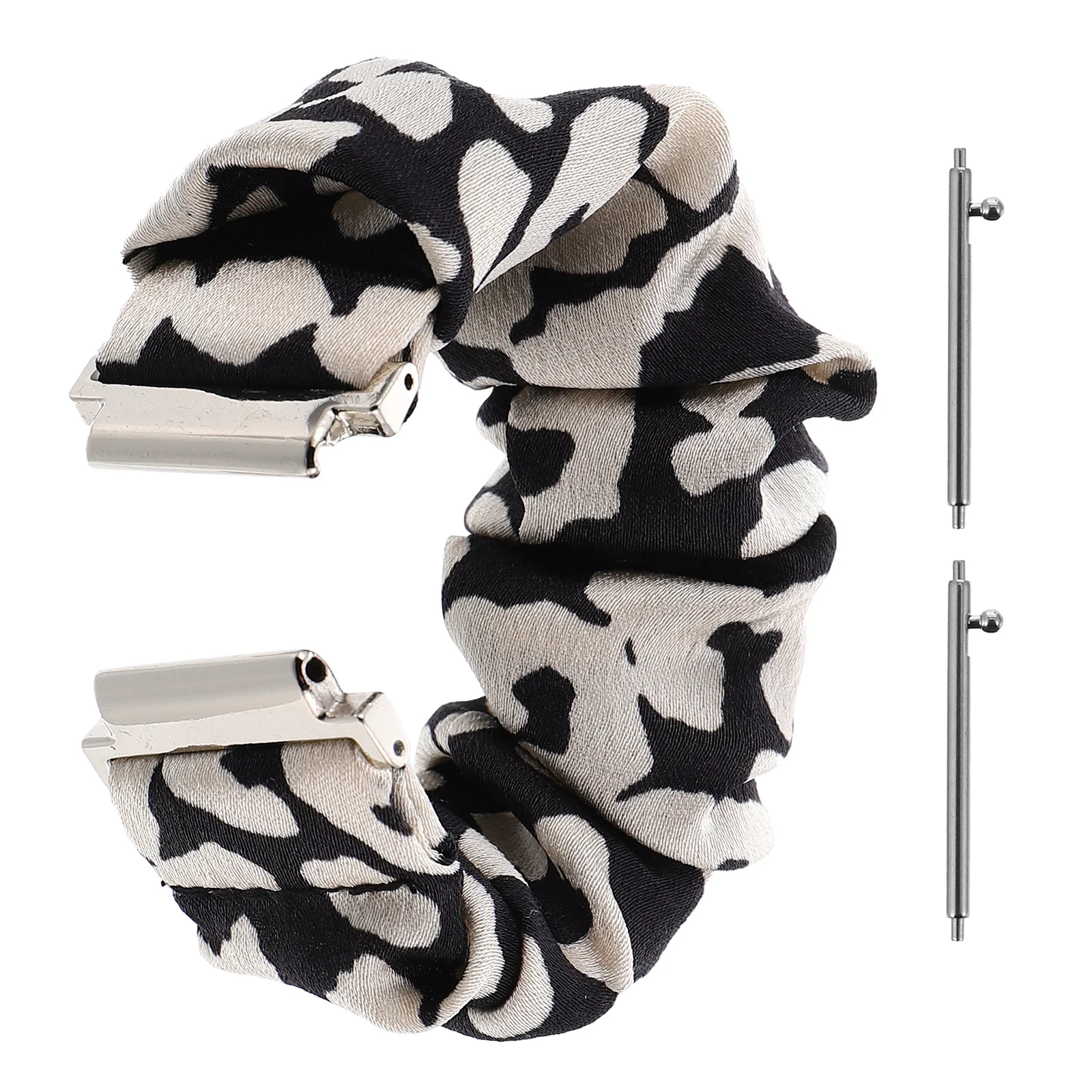 

20Mm Watch Band Scrunchie Style Soft Moderate Adjustable for Most 20Mm Lugs Smartwatch Sport Wristband Replacement