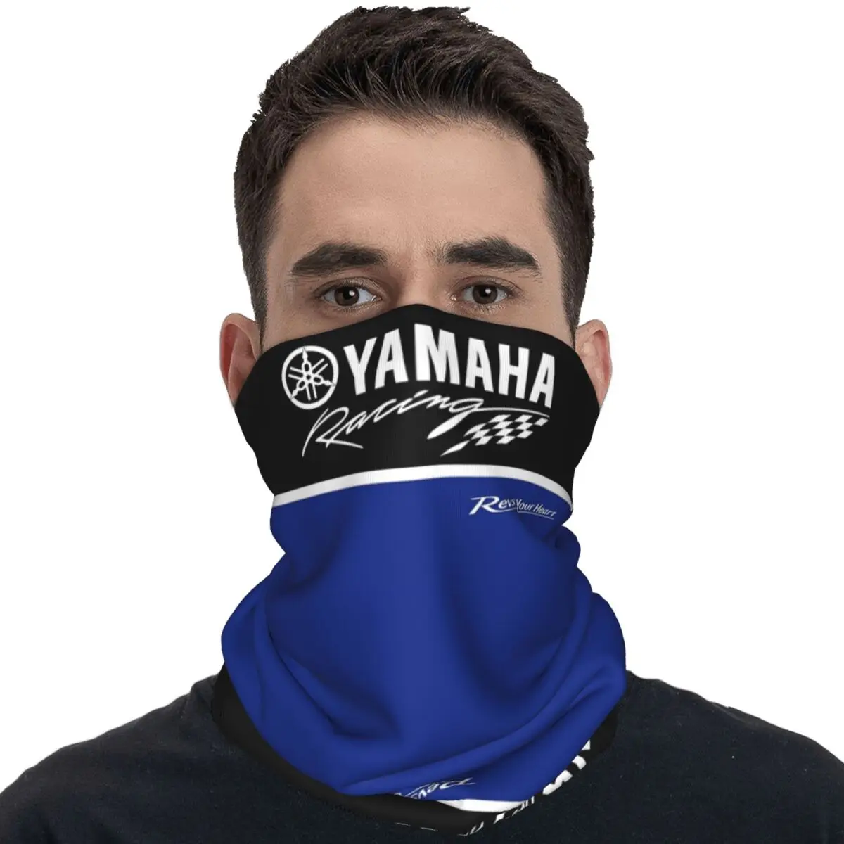 Cooling Y-Yamahas Neck Gaiter Balaclavas Breathable Motorcycle Riding Scarf for Riding