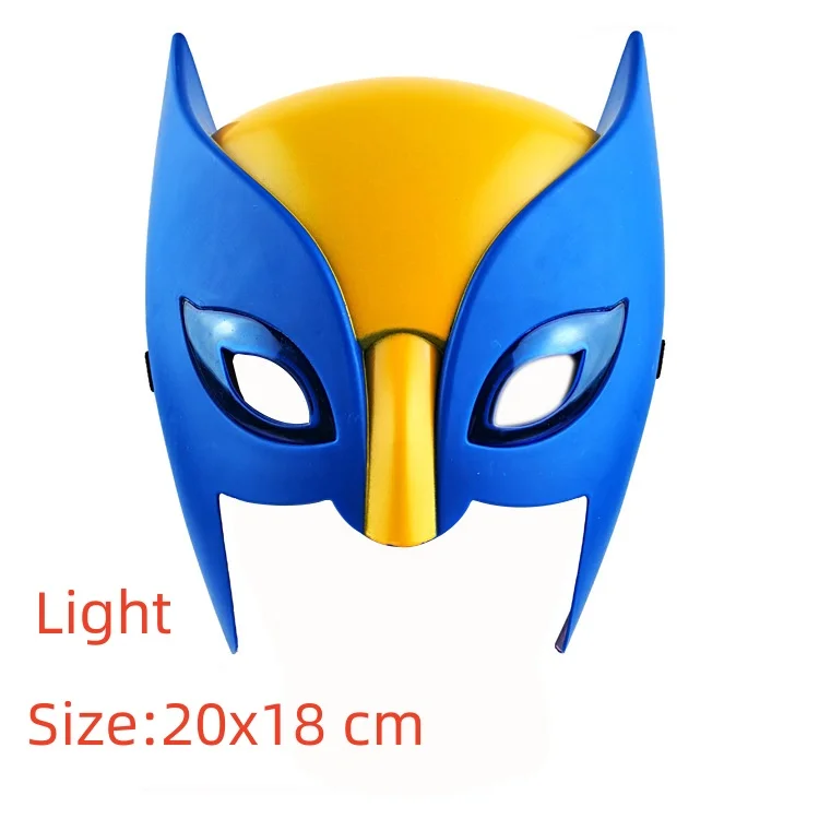 Anime X-men Wolverine Weapons PVC Creative Retractable Wolverine Claws Mask Cloak Cosplay Props Figurine Toys For Kids Boys