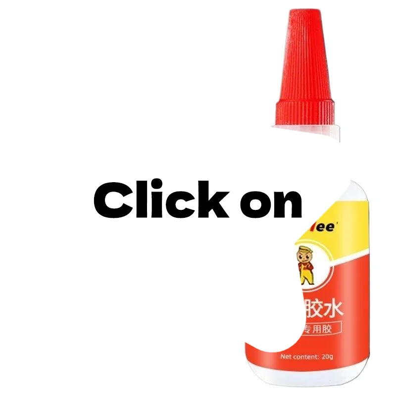 1Pc Silicone Special Glue After Solidification Can Also Bond Soft TPU TPR TPE PVC High Strength Bonding Agent UV Glue Kit