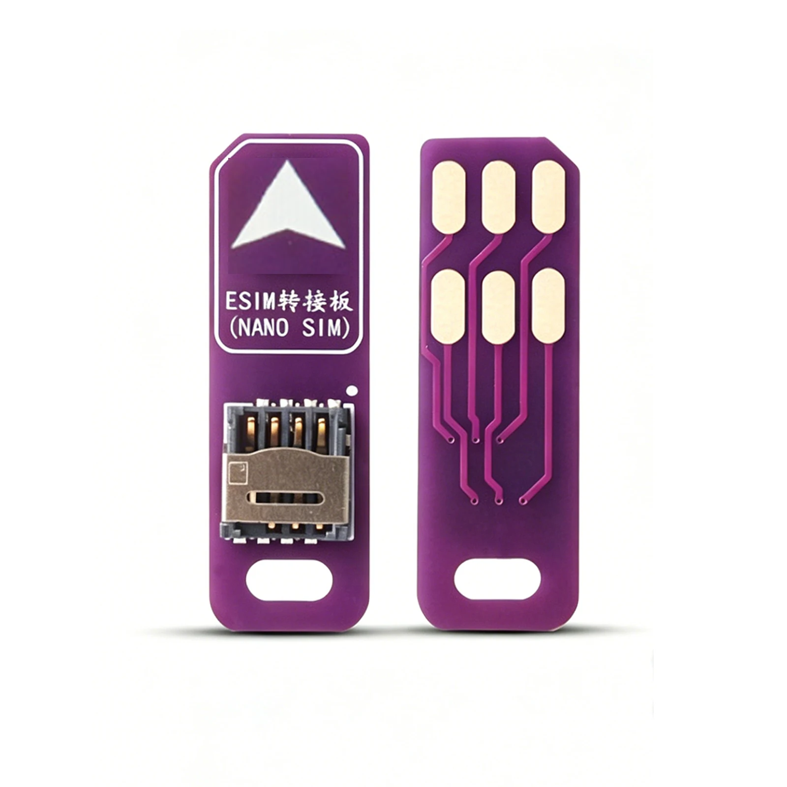 FPV-PCB Solderless Cable for 5*6mm Chips ESIM to Nano SIM, ESIM Card Adapter Conversion Board, ESIM Lab Test