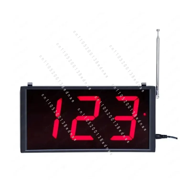 Voice Caller Tea Catering Queue Calling Machine Restaurant Hospital Calling Large Screen and Other Meal Calling Numbers