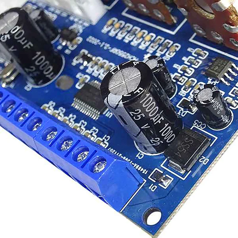 2.1 Channel Bluetooth 5.0 Audio Amplifier Board 2X25W+50W Subwoofer Class D Amplifier Board Kit With DC Female+AUX Cable