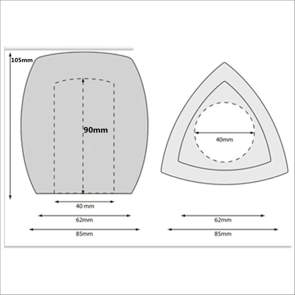 هيئة التصنيع العسكري رغوة الزجاج الأمامي هيئة التصنيع العسكري غطاء رغوة الزجاج الأمامي ل يده مقابلة الميكروفونات 40 مللي متر افتتاح