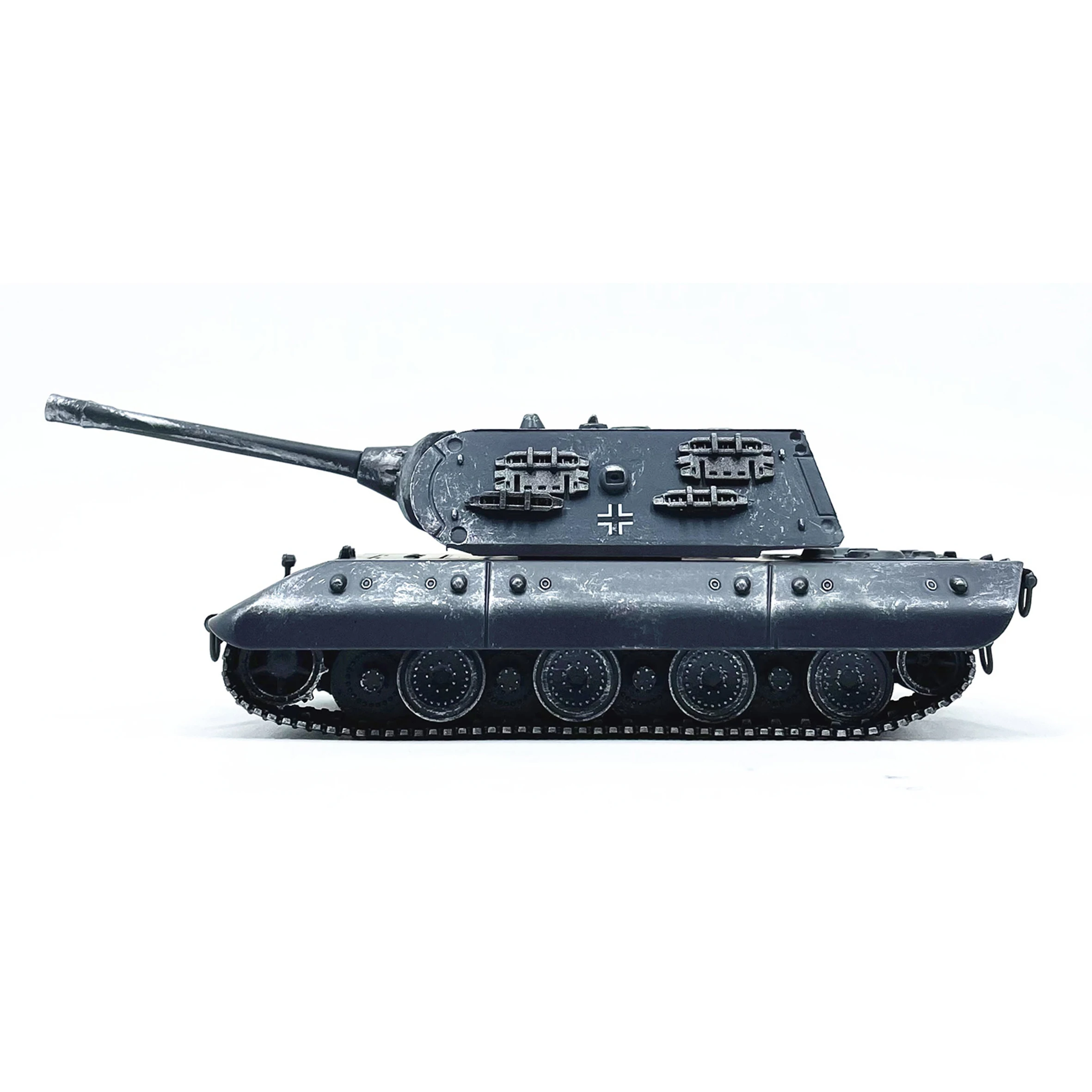 1: 72 German E100 Heavy Tank Model Semi Alloy Finished Product Collection Model (Old Painted)