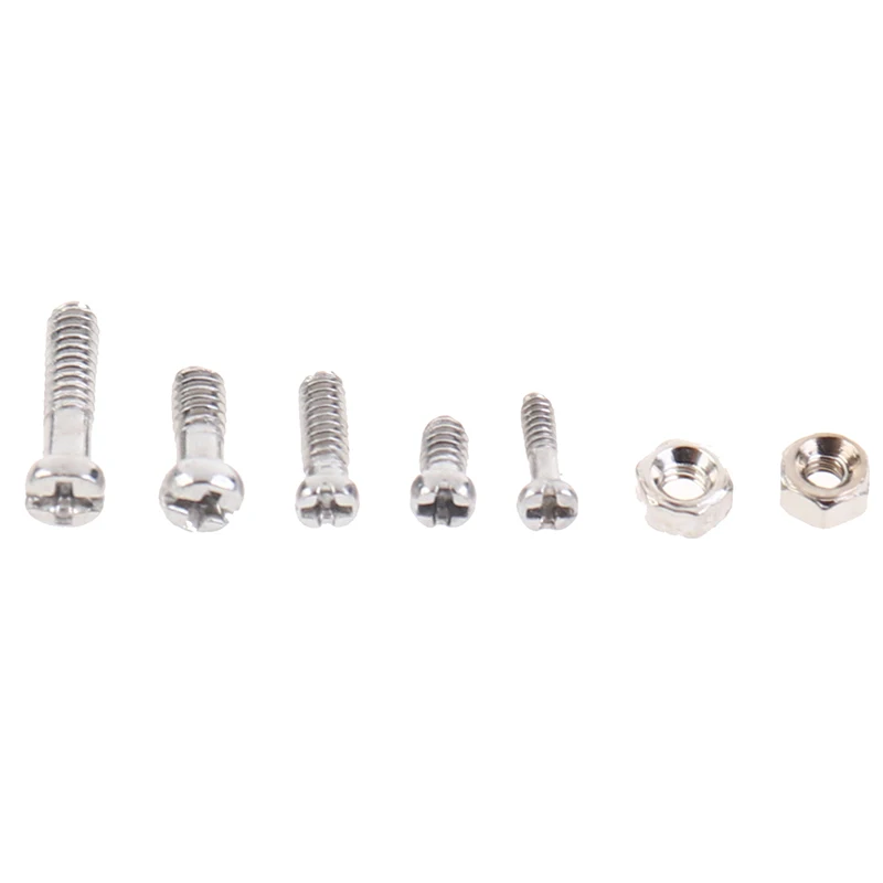 120Pcs/Box Assorted Stainless Steel Glasses Screws Set With Small Screwdriver