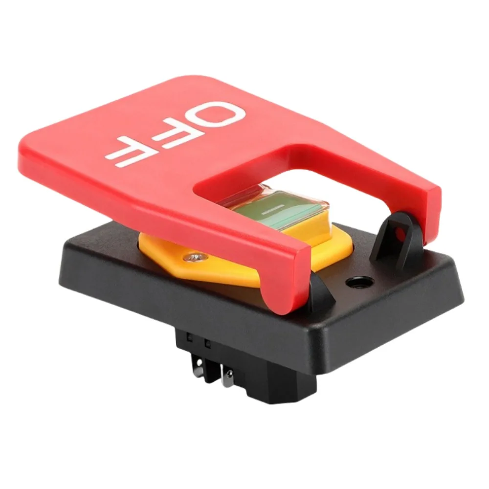 For KJD17B-16 Table Saw Electromagnetic Push Button Switch YH02-A Lathe Paddle Switch Table Drill/grinder