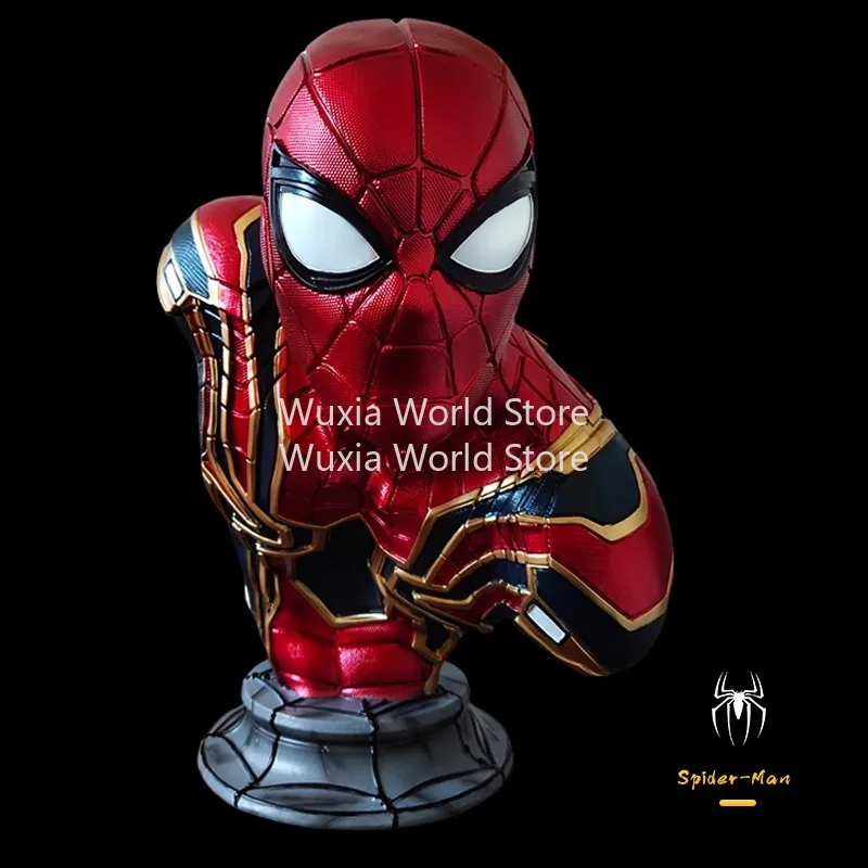جديد 36 سنتيمتر الرجل العنكبوت المذهل تمثال نصفي الشكل أعجوبة شخصيات كرتونية جمع سطح المكتب زينة أفضل هدية للأطفال