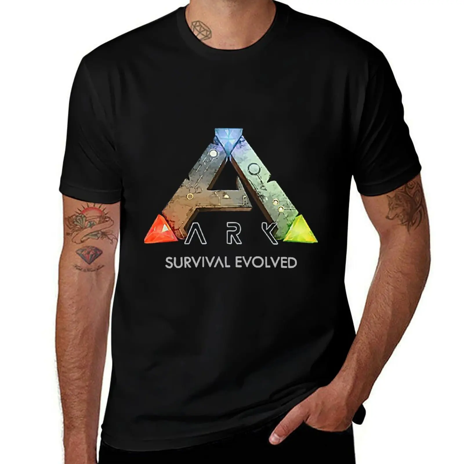 

Ark Dinosaur T-Shirt t shirts designer t shirt man casual T-Shirt