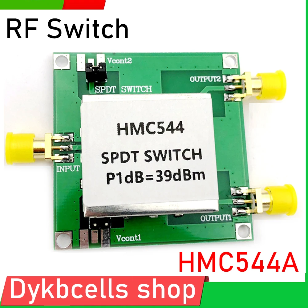 

HMC544 модуль радиочастотного переключателя, одиночный выключатель с высоким входом + 39dBm3-5 В, беспроводной усилитель