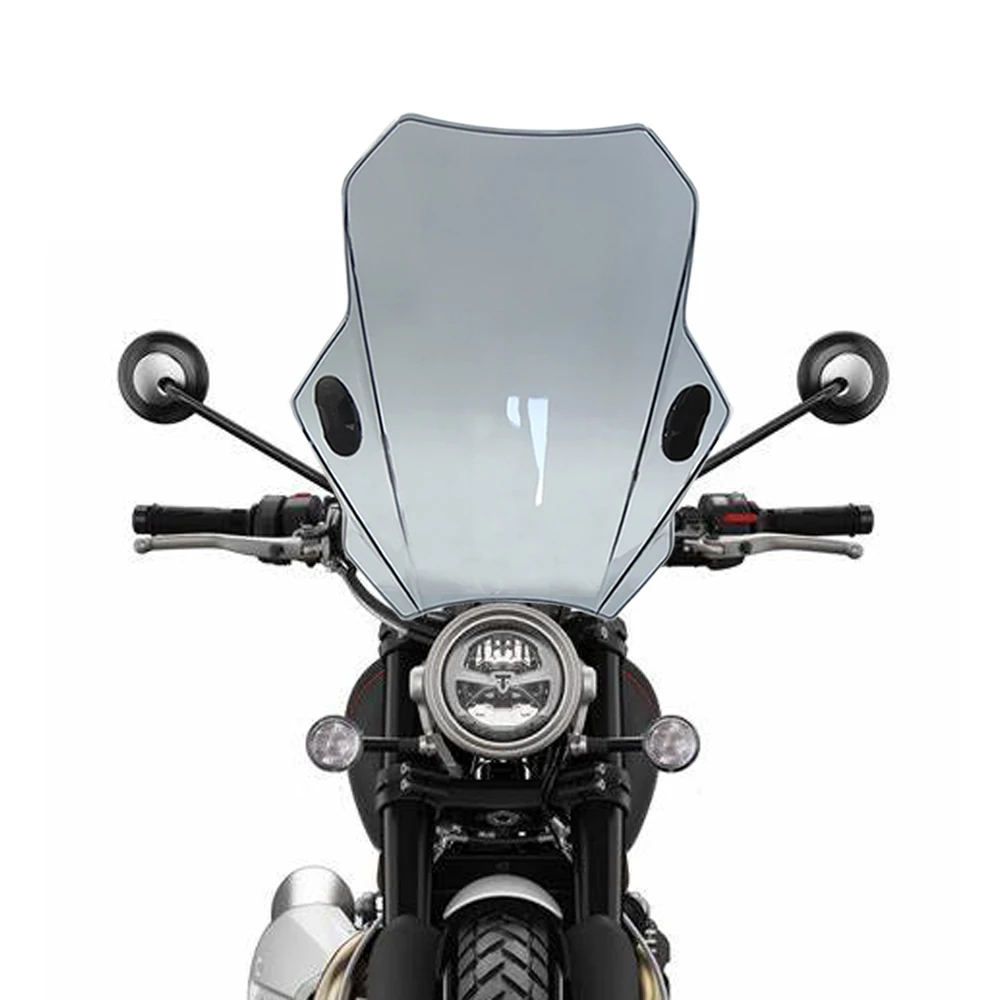 

For Triumph Scrambler 1200Xc 1200EX 2021 -2022 Motorcycle Windshield Glass Cover Screen Deflector Motorcycle Accessories