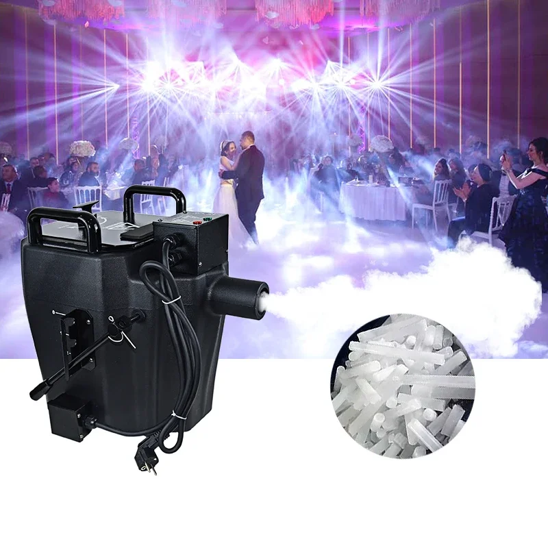 Atmosphere Equipment Low Lying Fog Smoke Maker dry ice blaster machine for Club Party