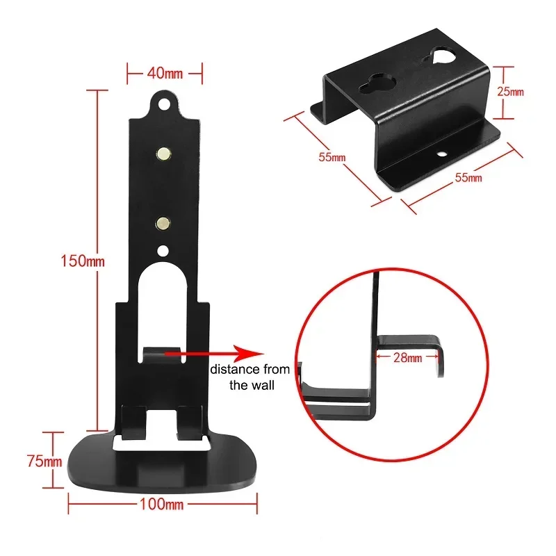 Metalowy uchwyt ścienny do głośnika SONOS One SL Metalowy uchwyt stojakowy