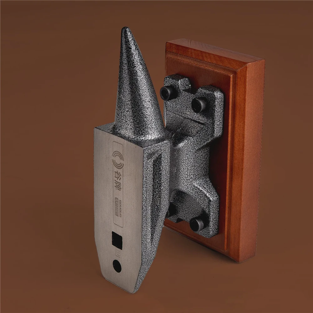 High Quality Horned Steel Anvil with Wood Base Delicate High Hardness for Jewelry High-precision Parts Processing DIY