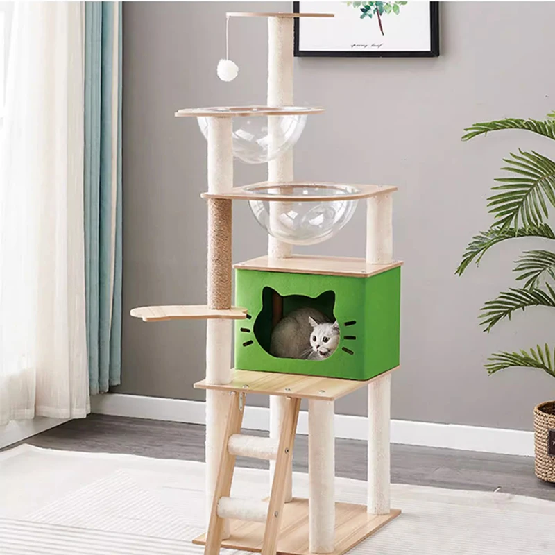 

Catnap Trees Scratching Cat Shelf Post Wall Towers House Board Cat Shelf Playground Climbing Camas Para Gatos Pet Supplies