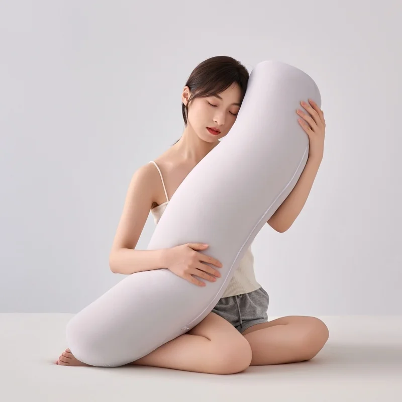 

Long Body Pillow Solid Remove Cooling Fiber Face Cushion Stuffed Pregnancy Deep Sleep Pillow Bed Sofa Decor Back Cushion 105*30