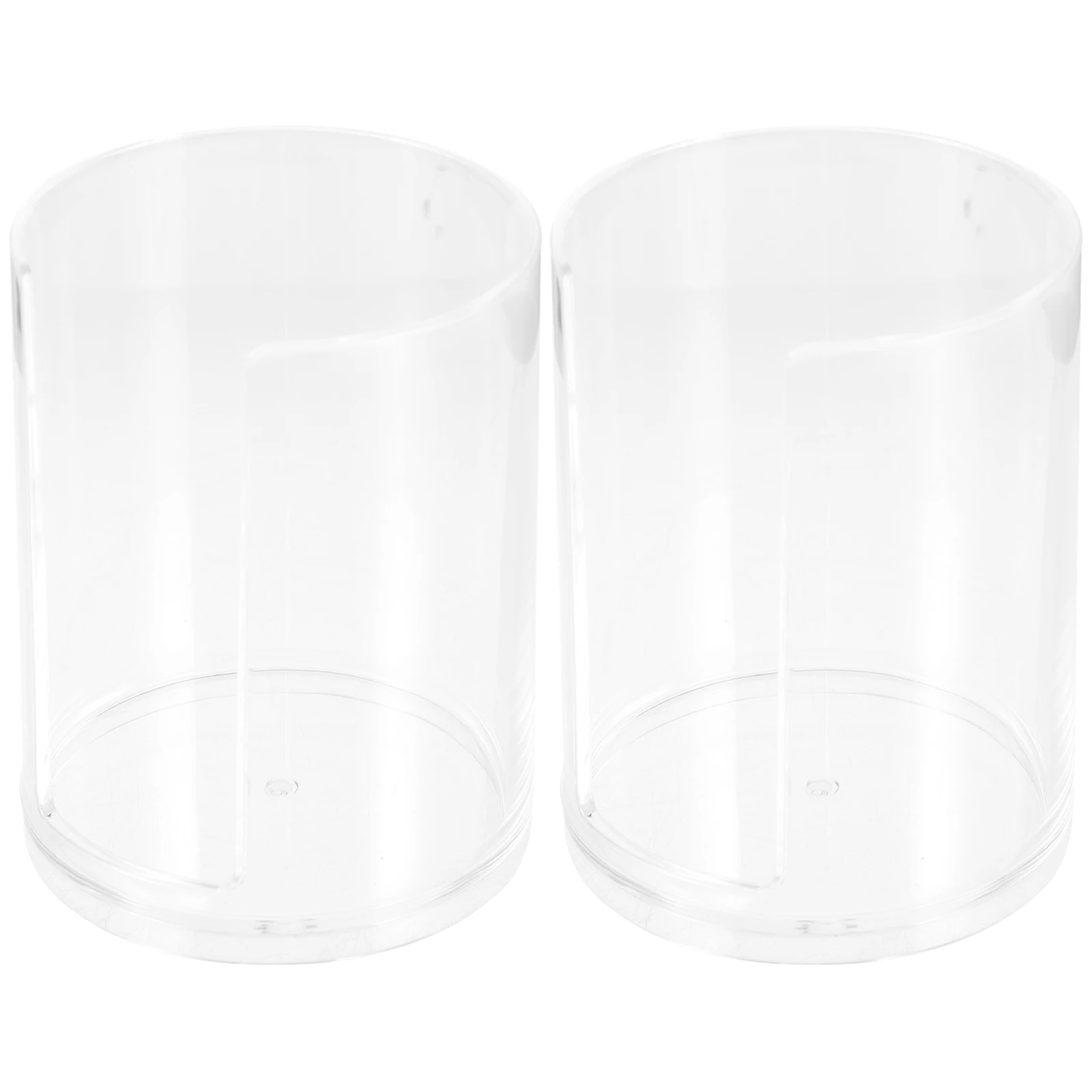 

2pcs Acrylic Organizer Storage Box for Home Restaurant Desk Paper Cup Organizer Paper Cup Storage Holder Dispenser Holder