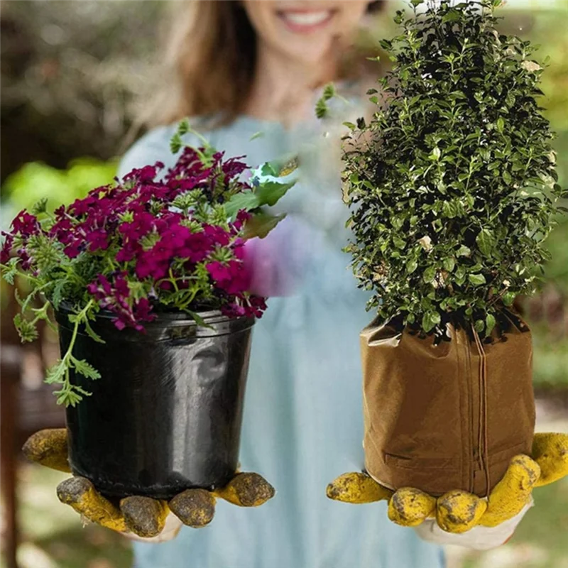 

G6-Winter Potted Plant Insulation Bag Warm Sapling Bag Flower Pot Frostproof Warm Cover Plant Frostproof Cover Tool 50 X 70Cm S