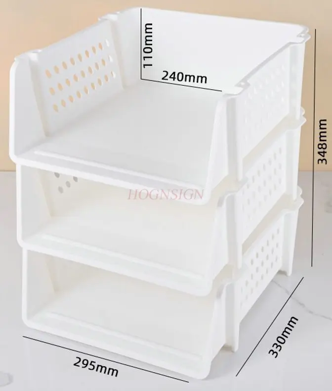 1pcs Office desktop storage file rack can stack folders, storage boxes, and data organization with multiple layers of storage