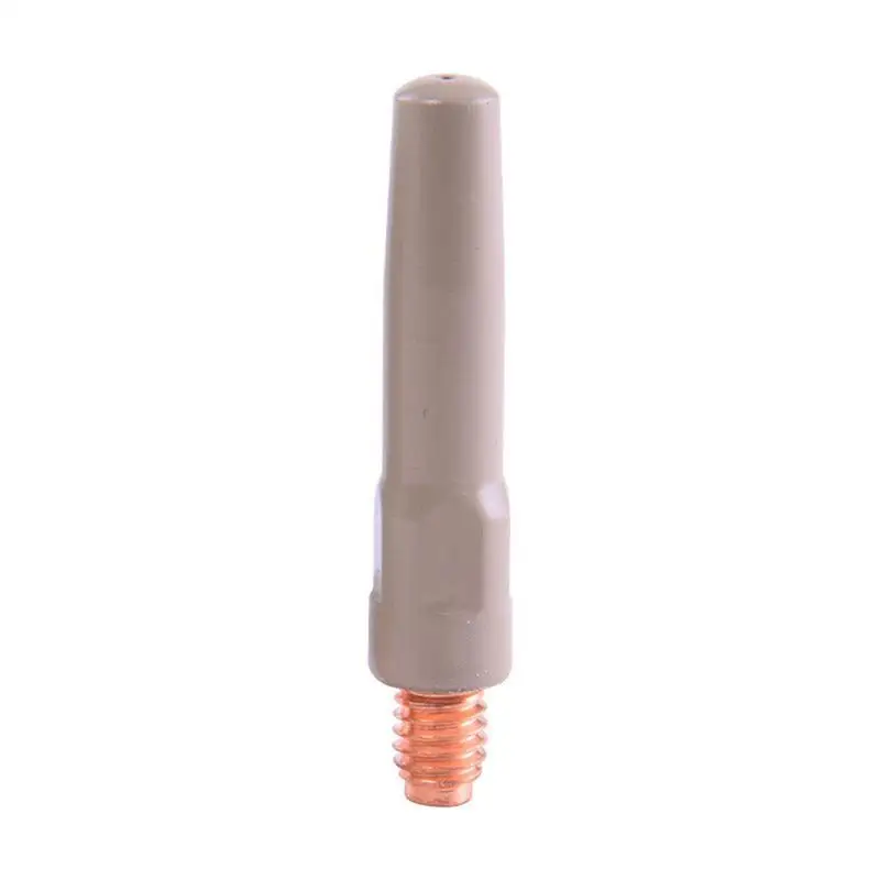 Welder Nozzle 10PCS Welding Tip Replacement Parts Non-Stick Coating Welding Accessory For Slag Protection