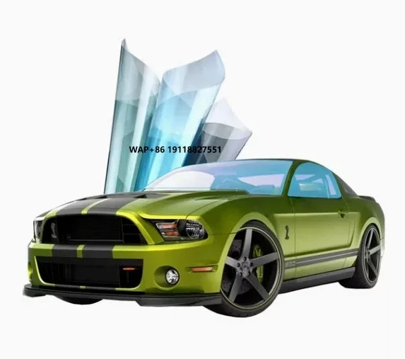 Premium 4Mil Security Windshield Tint 95% Infrared Heat Blocking & Anti-Explosion 8 Years Warranty for Luxury Cars