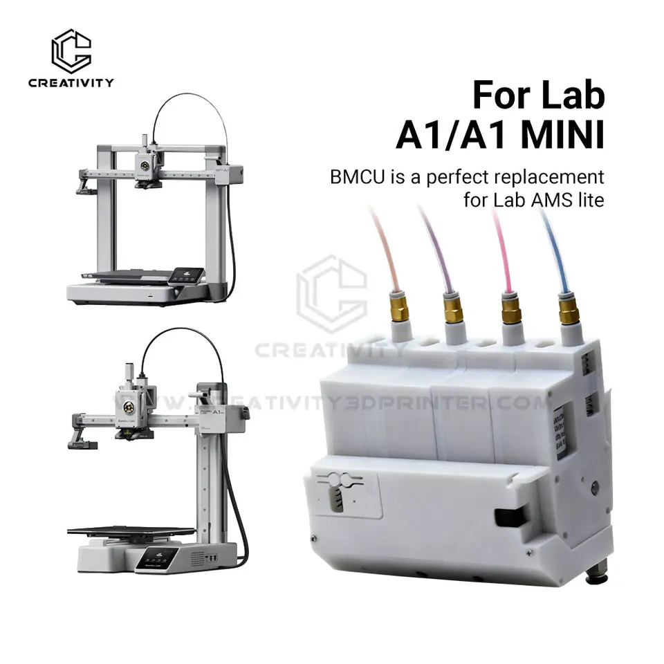 プリンター・複合機 Bmcu 370C for Bambulab A1/A1mini 竹 A1 A1 MINI P1 シリーズ 3D プリンタ BMCU 370C AMS lite 自動