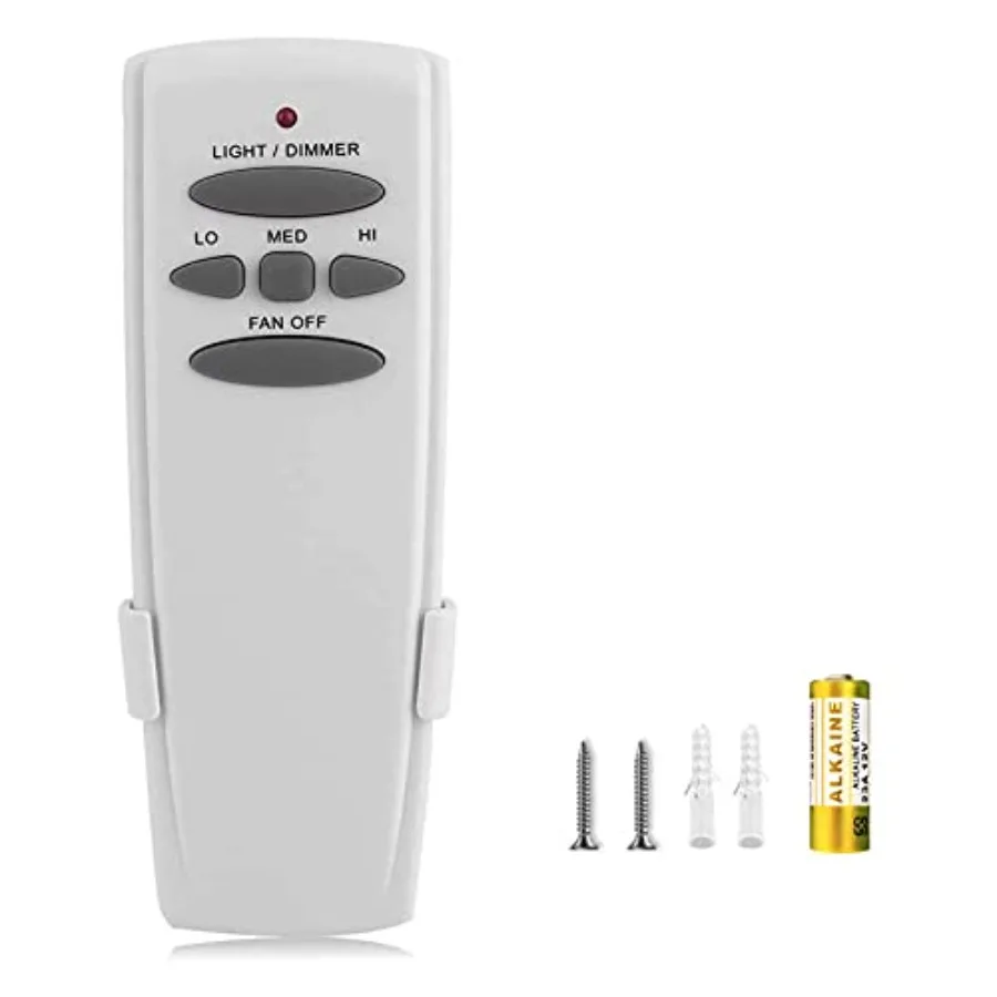 UC7078T Ceiling Fan Remote Control Only Compatible with Hampton Bay UC7078T, CHQ7078T, Standard-RR7079T with Light Dimmer Funct