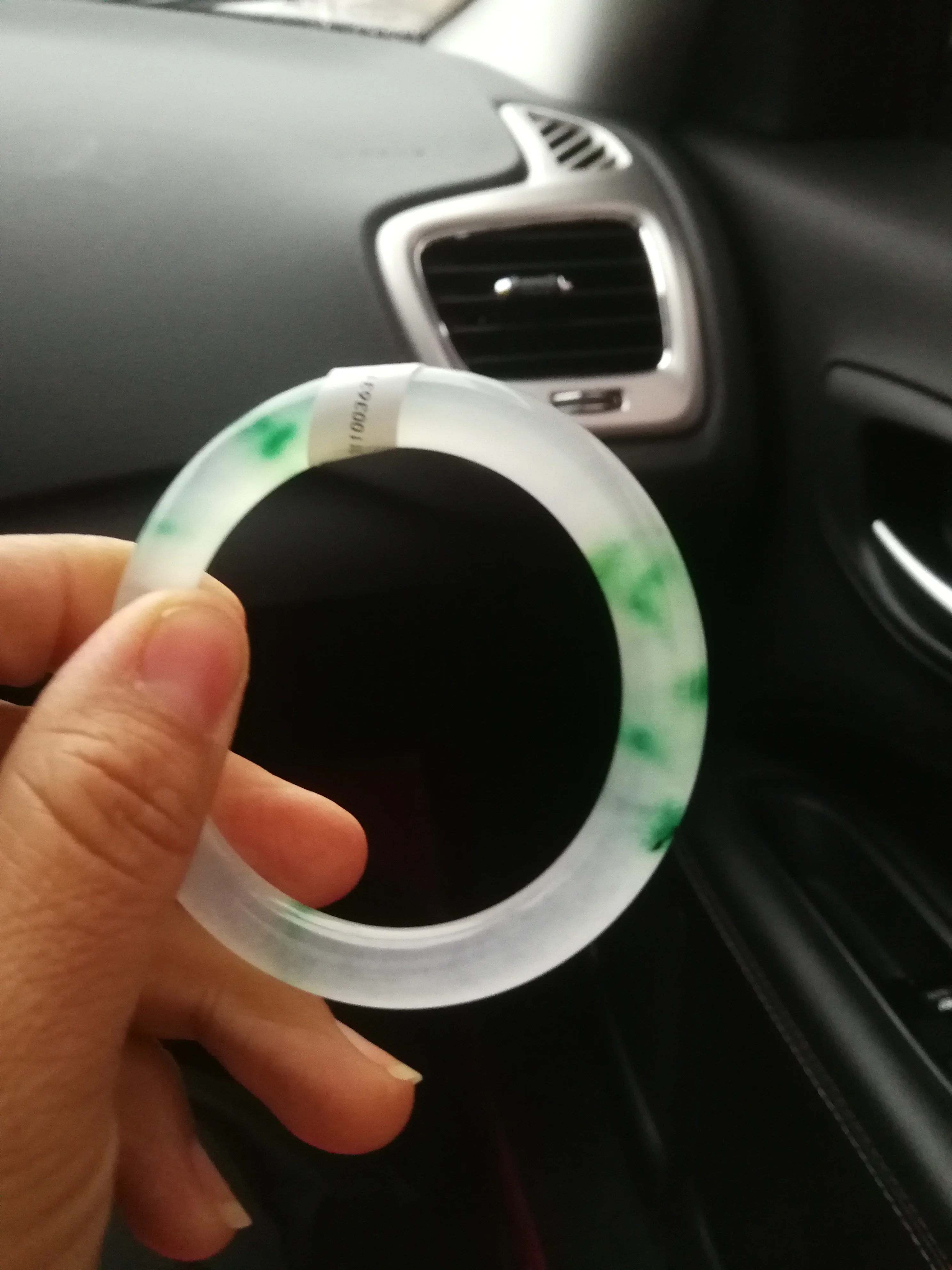 Top Quality Product Exquisite Jewelry Original Ecological Ice Floating Flower Jade Bangle Natural Bracelet Holiday Jewellry
