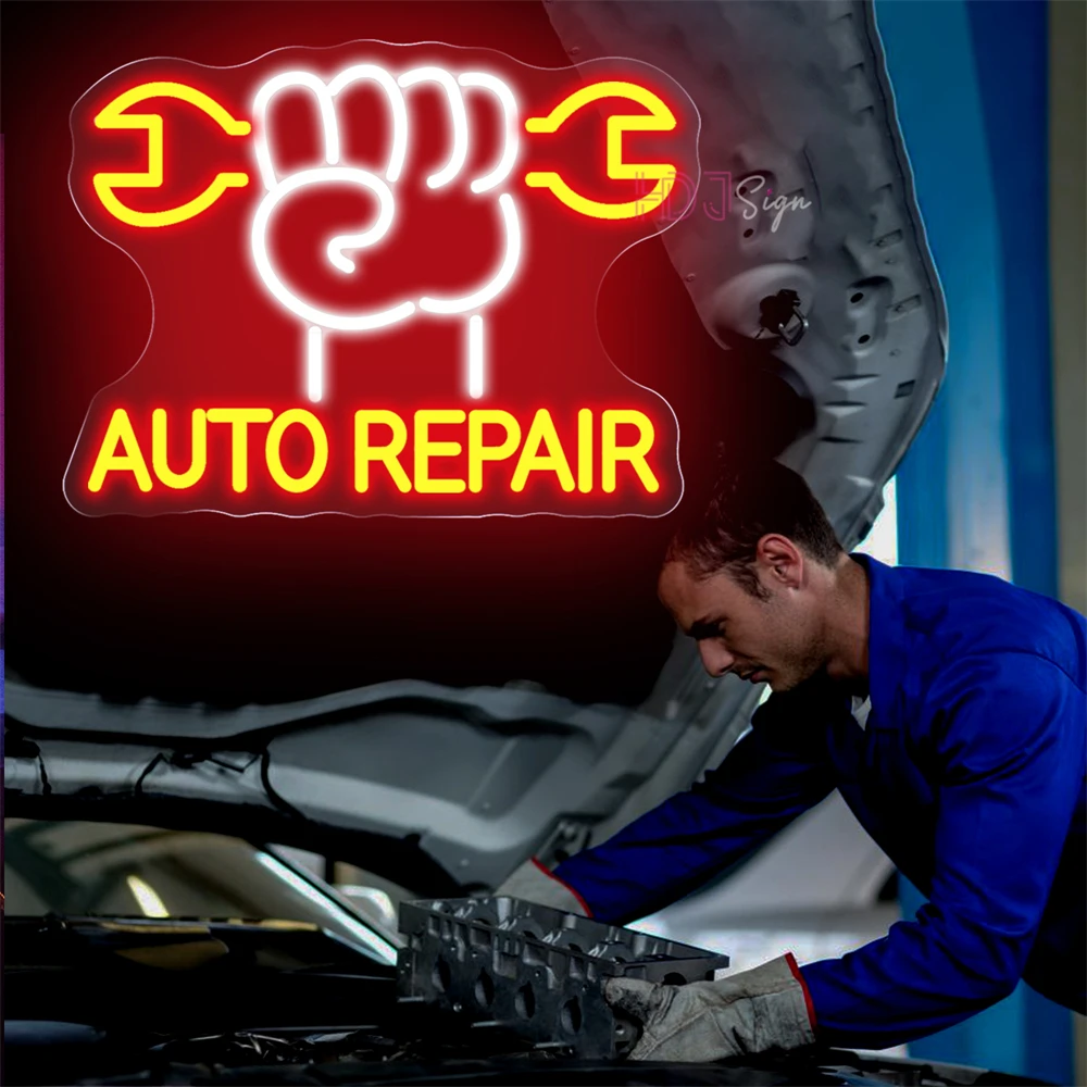 

Яркая неоновая подсветка для автомобиля, гаража, ремонта