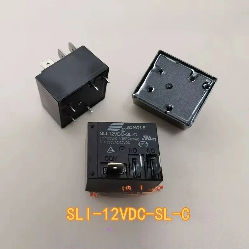 5PCS/LOT SLI-12VDC-SL-C   5Pin 3 Terminal 30A Electroacoustic Device