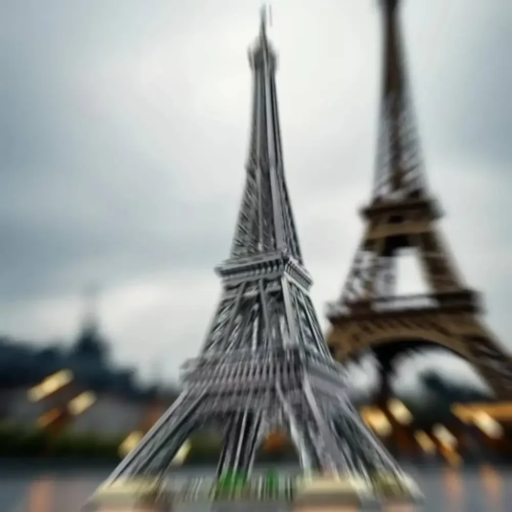 Structure Hobby Collectible Desk Present10001Pcs European Landmark Building Kit Multi Layer Platform