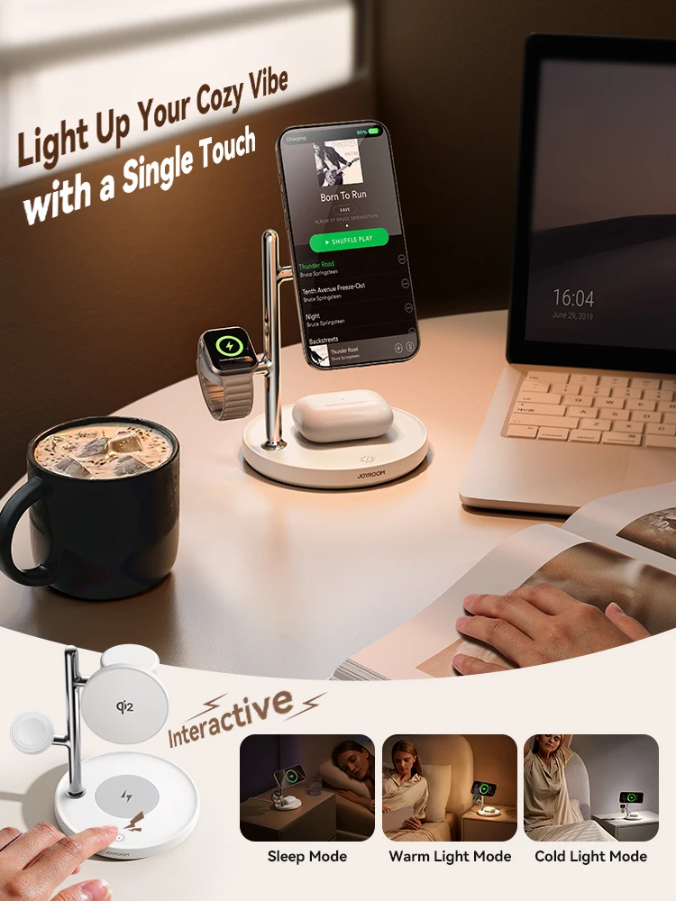 Joyroom Qi2 4-in-1 Magnetic Wireless Charger 3