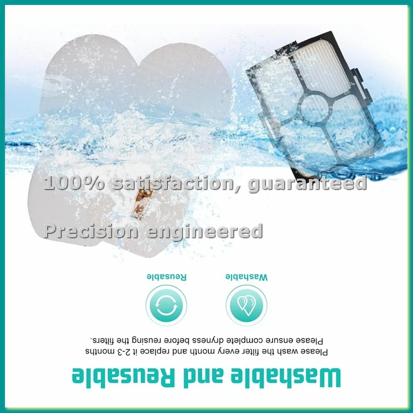 Replacement Filters for HZ3002 HZ3000 Stratos Ultralight Corded Stick Vacuum Filters Odor Neutralizer-AC17