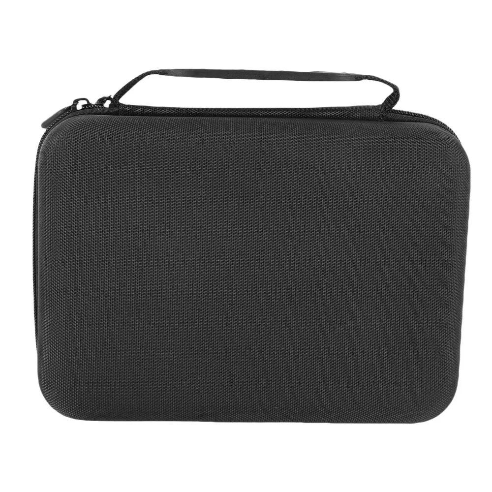 EVA Material Controller Storage Box Black Color Internal Mesh Pocket Hard Shell Case With Handle Holds 2 Controllers