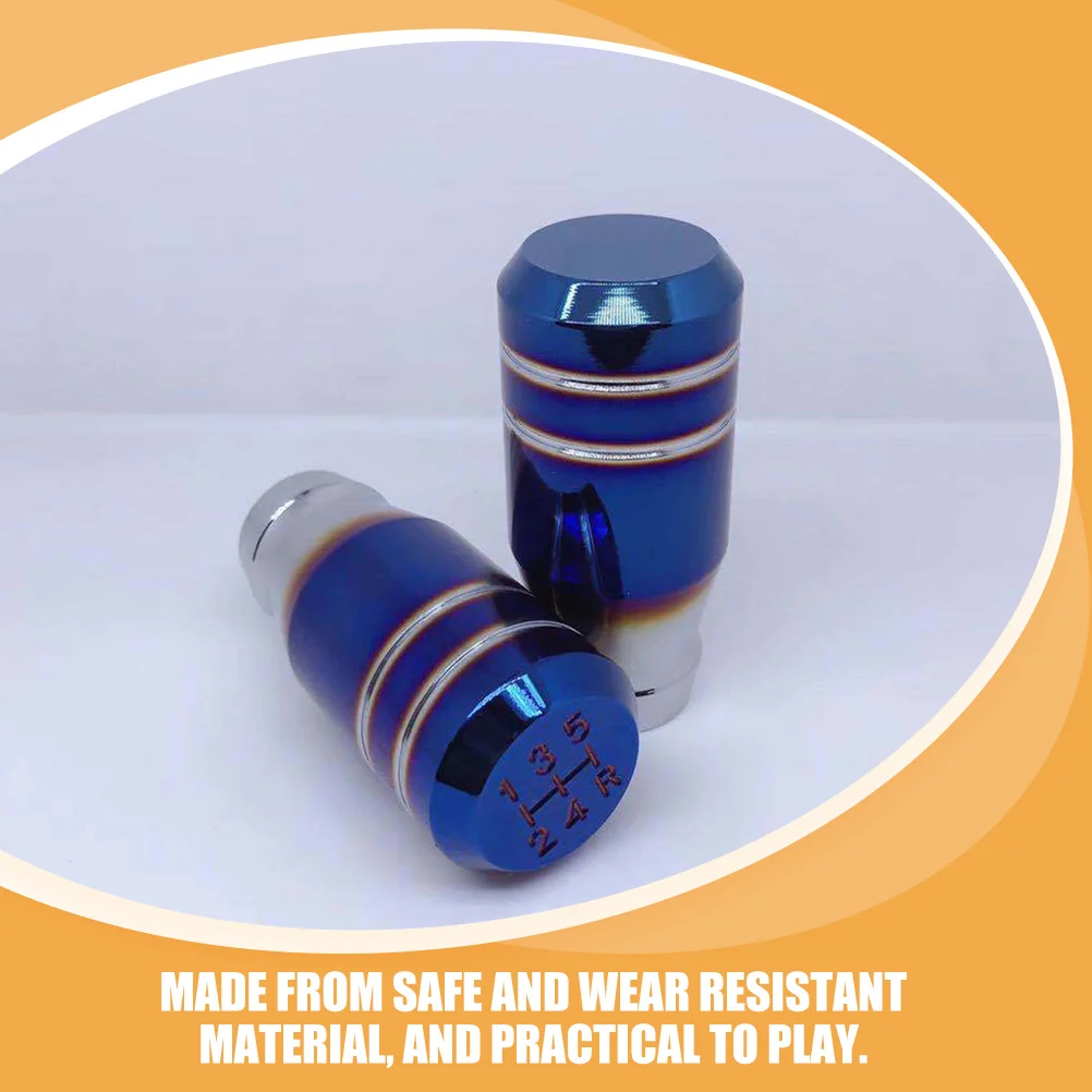 

Aluminum Alloy 5-Speed Manual Shift Knob For Car Gear Lever Handle Universal Shifter Auto Transmission Accessory