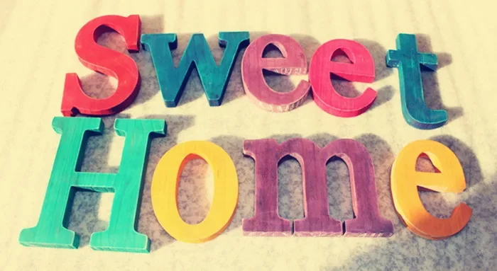 The price is for One Letter Not One Word,Personalized Multicolour Wooden Name Plaques Word Letters Wall Door Art Wedding Photo