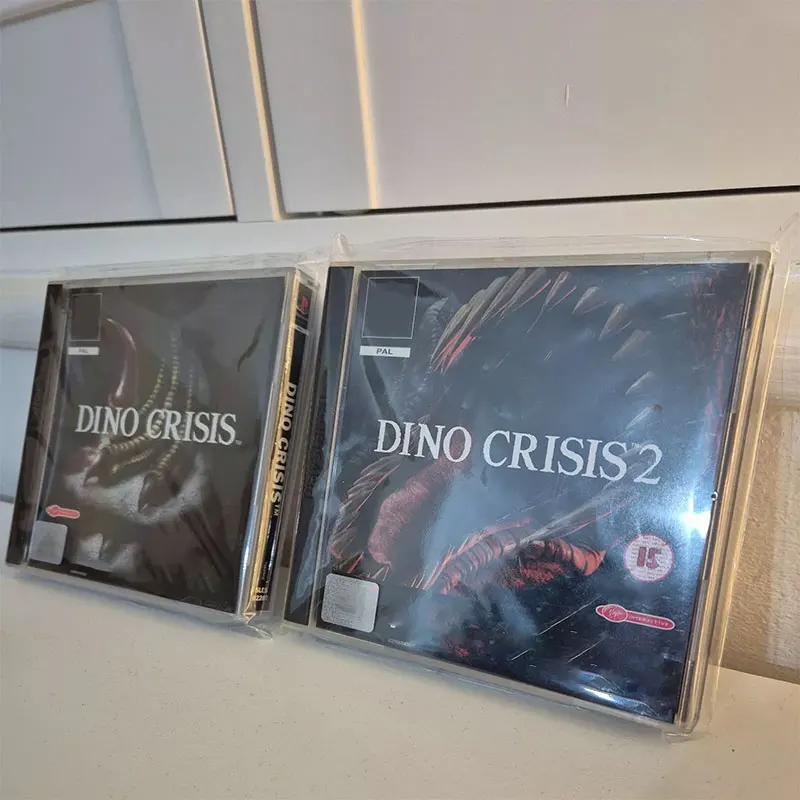 PS1 dino crisis series PAL с ручной копия диска, черная нижняя разблокировка, консольная станция 1, ретро-оптический драйвер, часть видеоигры