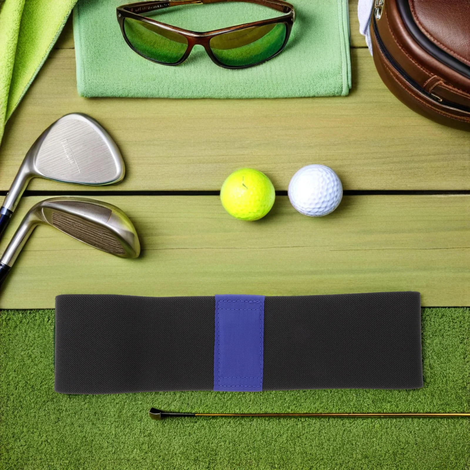 

Golf Swing Trainer Band Portable for Posture Correction Golf Grip Practice Assistant Trainer Arm Aid Beginner Men Women Kids