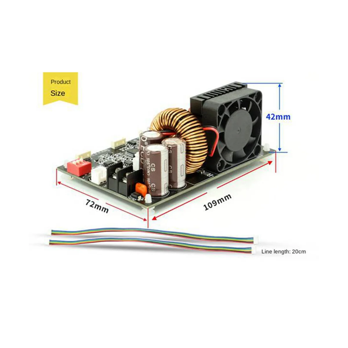 Fuente de alimentación de voltaje estabilizado de corriente directa A57G-CNC 20A 1200W voltaje constante placa reductora de reparación de corriente constante