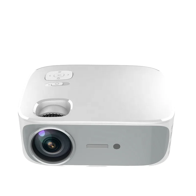 OEM C55 Smart 5G WiFi Android 9 Full HD 1080P 4K 3D Portable LED LCD Projector For Cinema Game Education