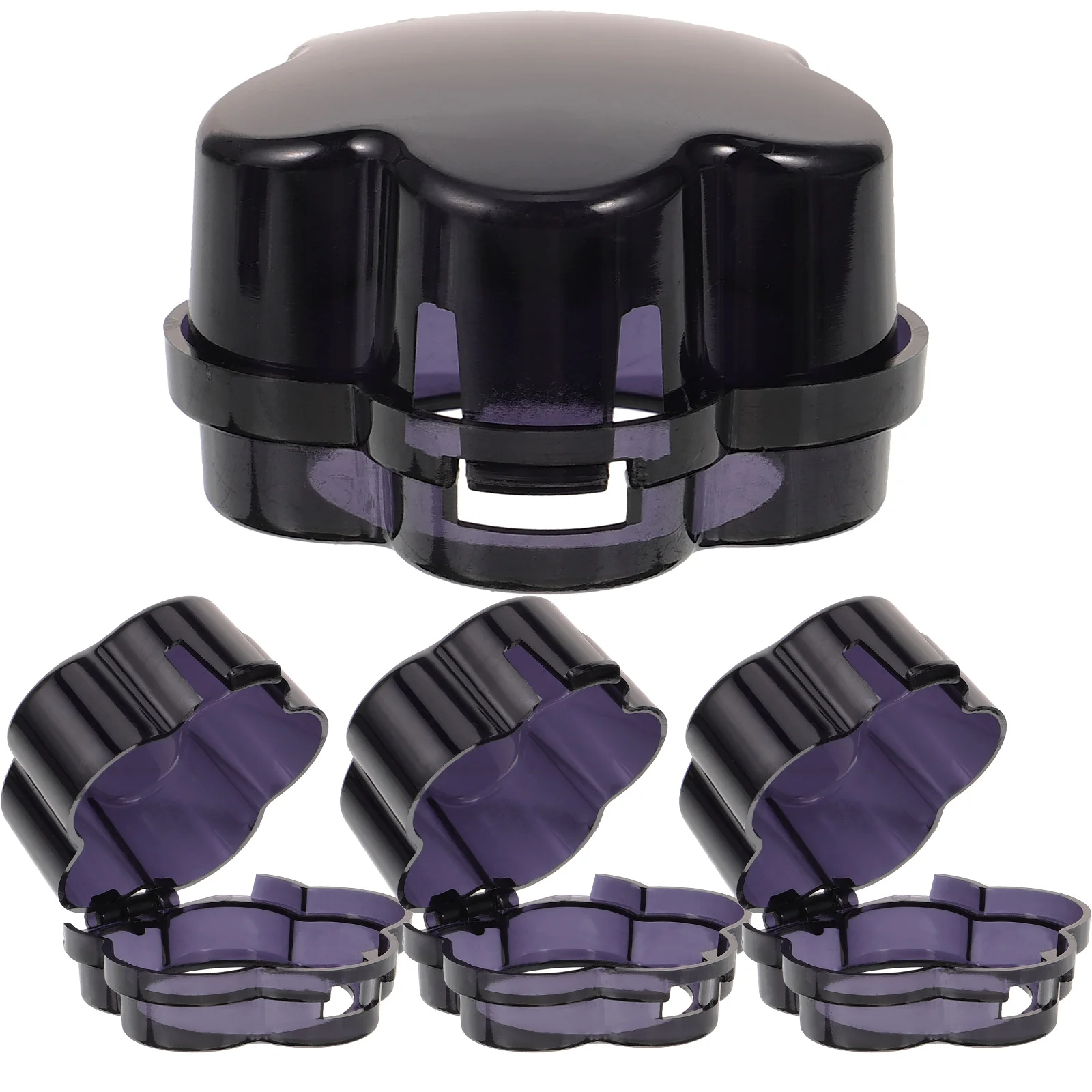 4 Pcs Protection Gas Stove Switch Cover Baby Hob Plastic Knobs Covers Child Proof