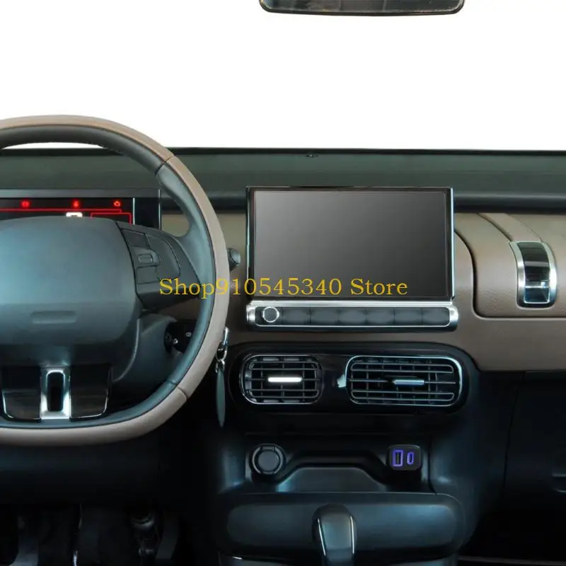U2JA Chargers Adapter For Vehicle Featuring Double Ports And Support PD QC3.0
