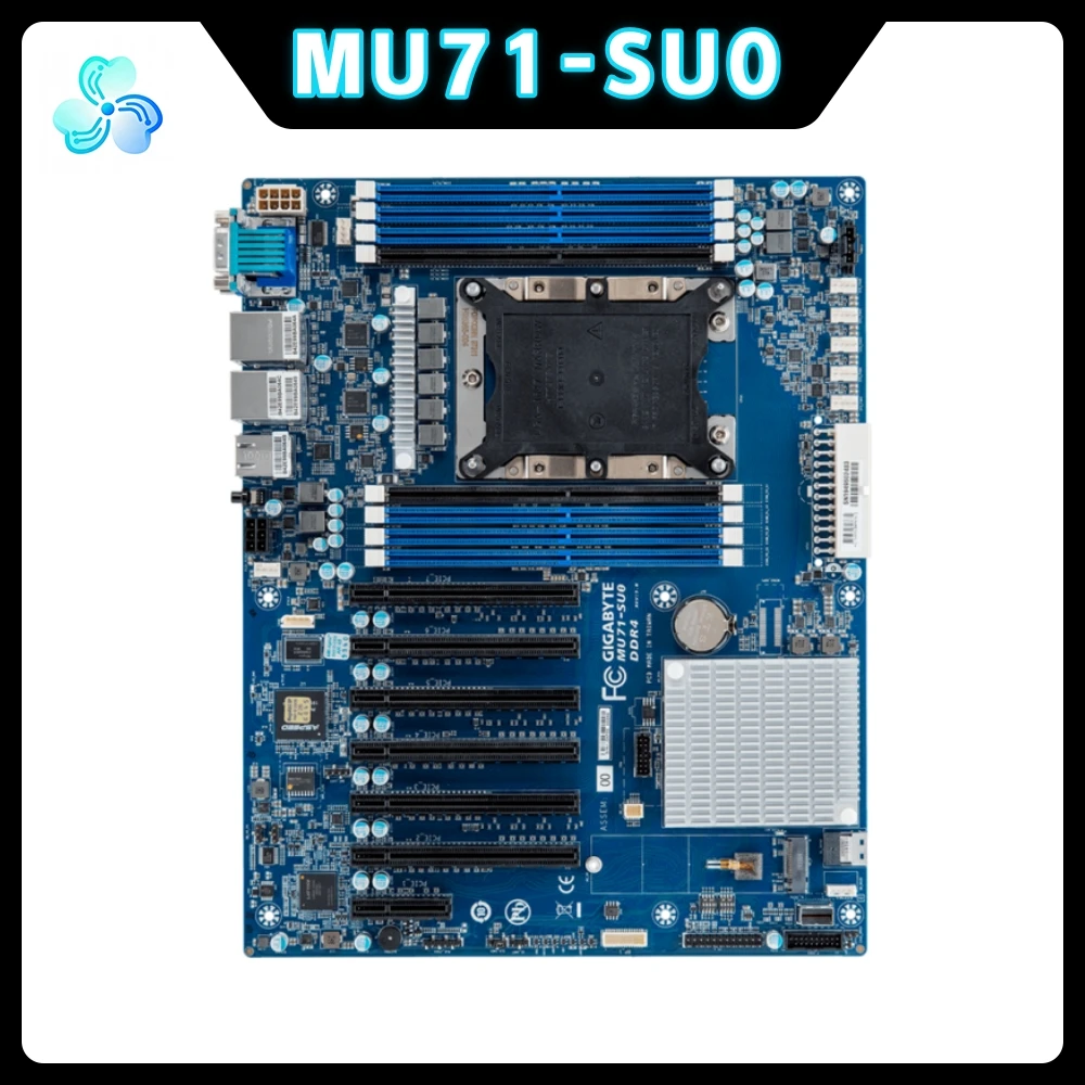 MU71-SU0 Single-Socket 3647-Pin C621 Chipset Server Motherboard Supports Xeon 8124M 8252C 8259CL W-32XX VROC Optane AEP Memory