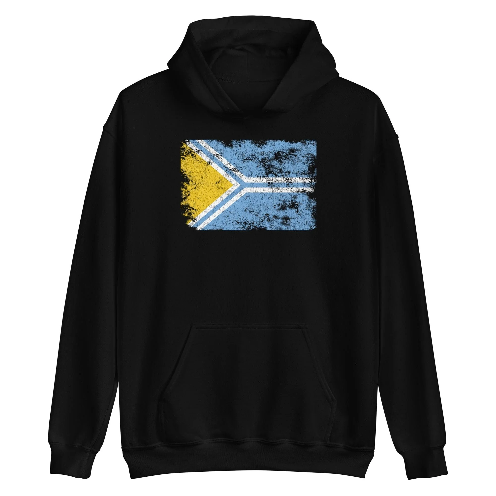 

Tuva Flag Hoodie Men's and Women's Long Sleeve Sweatshirt Pullover Tops Sportswear Jersey Men Clothing Retro Hip-Hop Streetwear