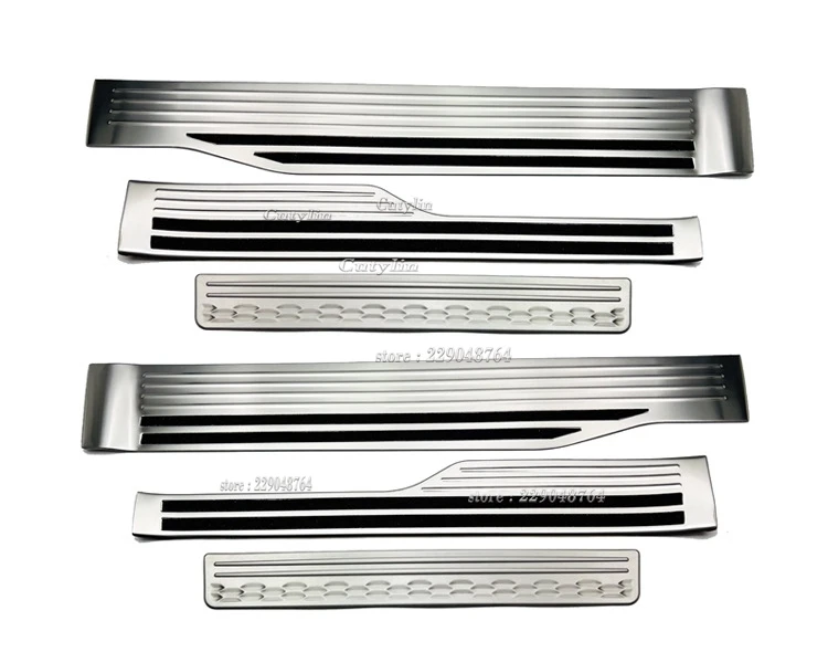 For Honda Stepwgn Spada Air 2022 2023 Stainless Steel Door Sill Scuff Plate Cover Trim Car Door Bumper Protector Cover Pedals 6P